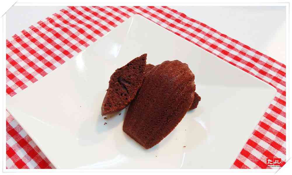 低糖瑪德蓮粉-巧克力風味(B005L-C)